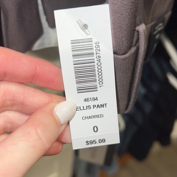 Aritzian Babaton Brand New Ellis Pant in Charred Color, Size 0 - Picture 6 of 6